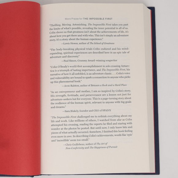 The Impossible First Colin OBrady Crossing Antarctica Alone Hardcover 1st Editon - Picture 8 of 15